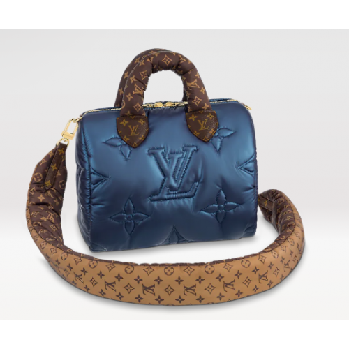 Louis Vuitton SNELLE BANDOULIERE 25 M20973 Marineblauw