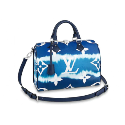 Louis Vuitton SPEEDY BANDOULIERE 30 M45146 blauw