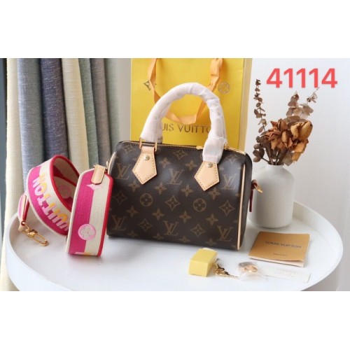 Louis Vuitton SPEEDY Monogram Canvas M41114 roze