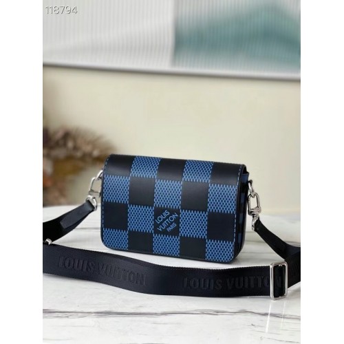 Louis Vuitton Schoudertas N50037 blauw