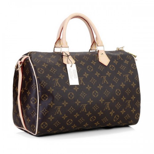 Louis Vuitton Speedy 35 schouderriem M40392