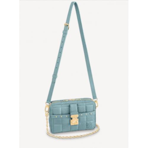 Louis Vuitton TROCA PM M59116 Gletsjerblauw