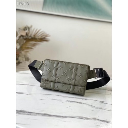 Louis Vuitton TRUNK SLINGBAG M57952 Kaki