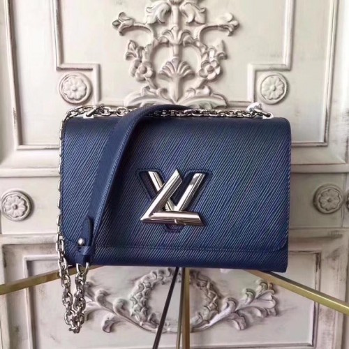 Louis Vuitton TWIST EPI leren tas 50271 blauw