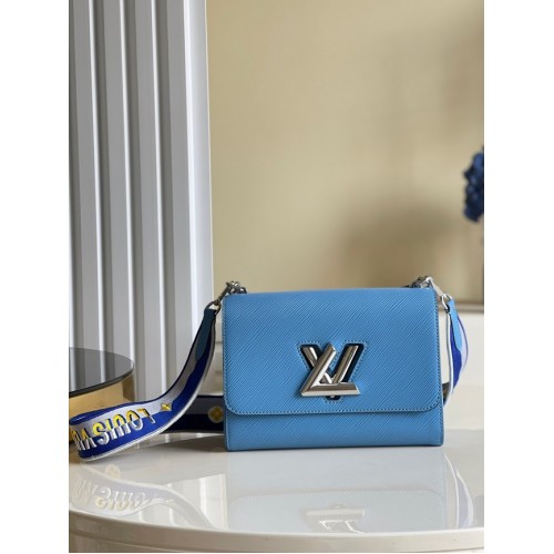 Louis Vuitton TWIST MM M57505 Bleuet Blauw