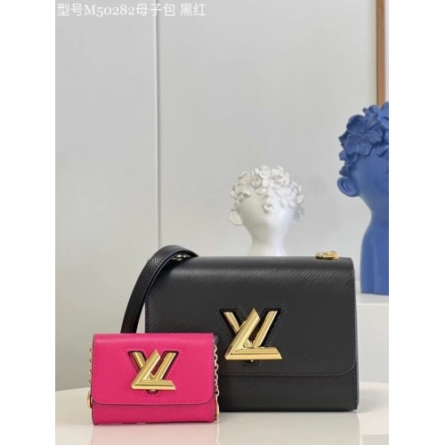 Louis Vuitton TWIST PM M59886 Zwart/Fuchsia