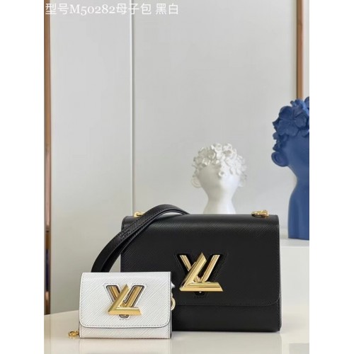 Louis Vuitton TWIST PM M59886 Zwart wit
