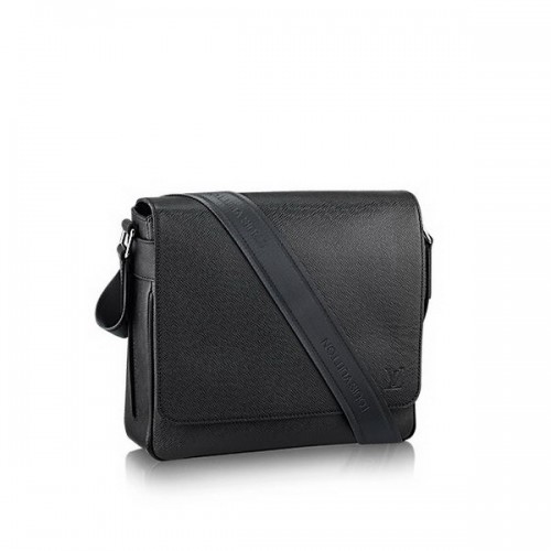 Louis Vuitton Taiga Leer Roman PM M32824 Zwart