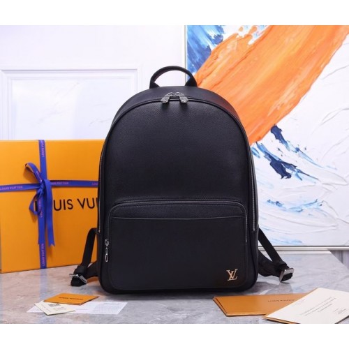 Louis Vuitton Taiga rundleer RUGZAK M30258 ZWART