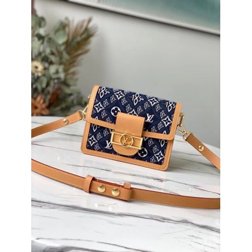 Louis Vuitton mini SINCE 1854 DAUPHINE M57394 blauw