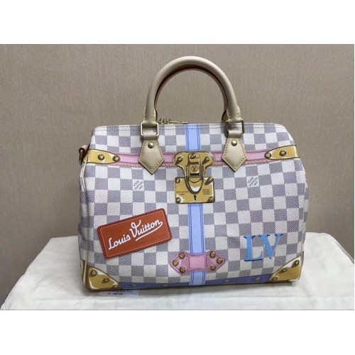 Louis Vuitton Damier Azur Canvas originele speedy 30 B41112