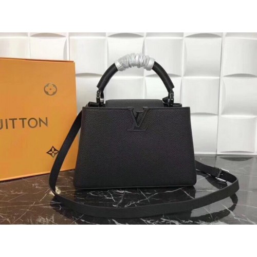 Louis Vuitton originele Elegante Capucines BB Tassen M94517 Zwart