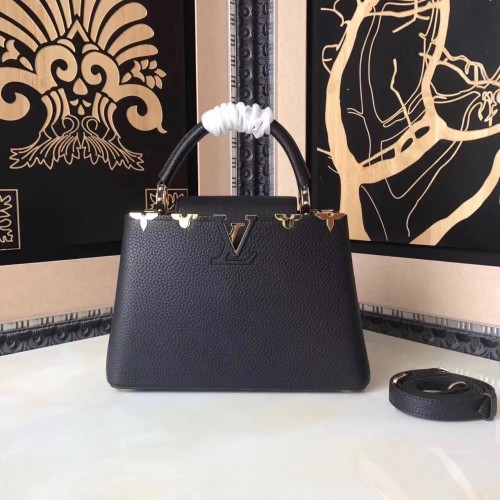 Louis Vuitton originele Elegant Capucines BB Bags M94517 zwart