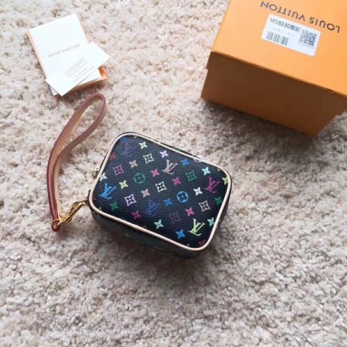 Louis Vuitton origineel Monogram Multicolor Canvas M58030 zwart