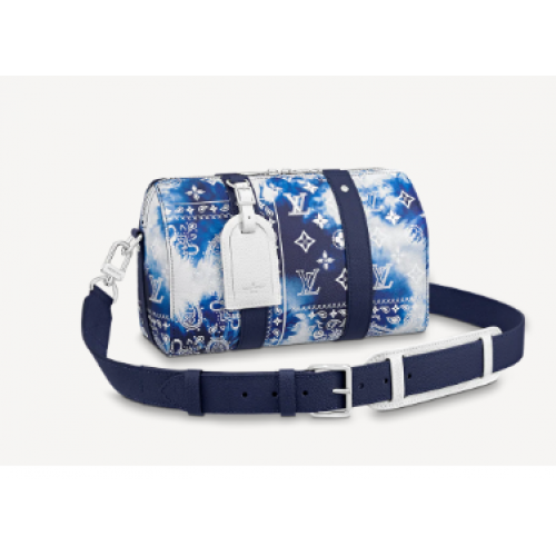 Louis vuitton CITY KEEPALL M20555 Blauw