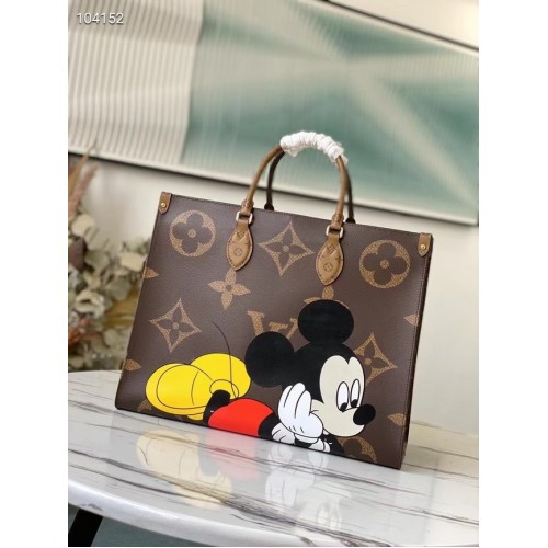 Louis vuitton Disney x Mickey Mouse ONTHEGO M44576 bruin
