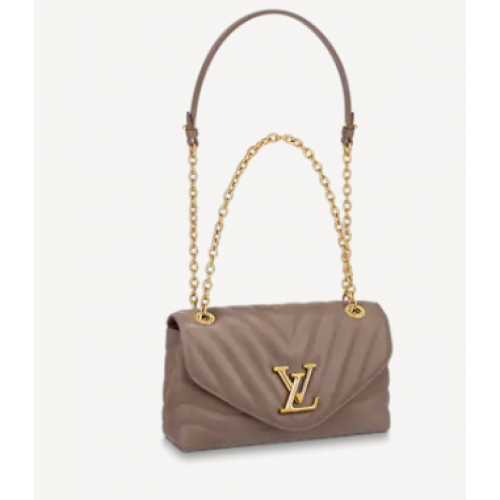 Louis vuitton NEW WAVE CHAIN TAS M58549 Donker Taupe