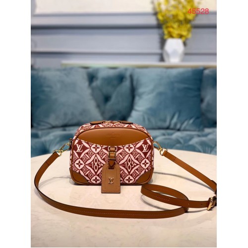 Louis vuitton Original leer M45528 bruin