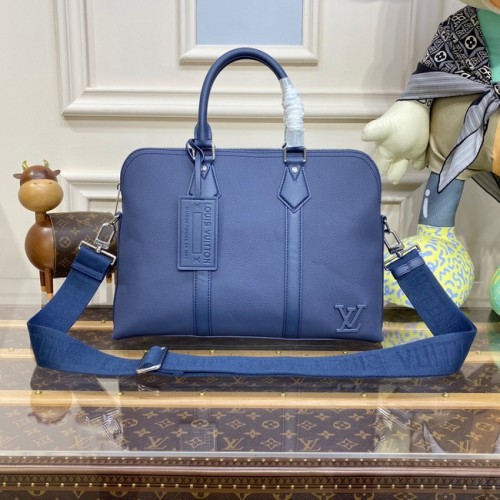 Louis vuitton TAKEOFF BRIEFCASE M59159 blauw