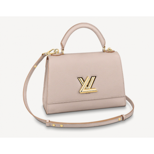 Louis vuitton TWIST EEN HANDVAT MM M57090 Greige
