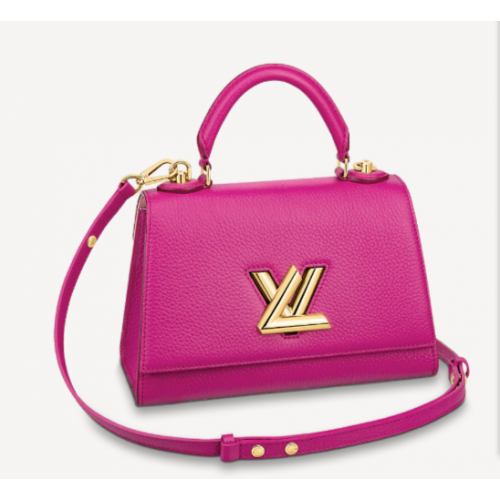 Louis vuitton TWIST EEN HANDVAT PM M57093 Orchidee Roze