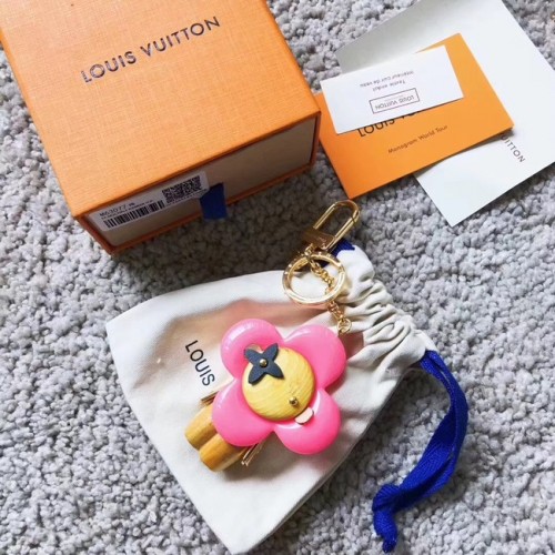 Louis vuitton VIVIENNE BAG CHARM EN SLEUTELHOUDER M63077 roze