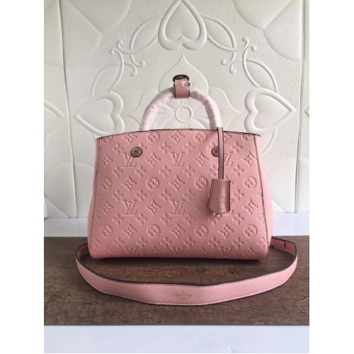 Louis vuitton monogram print MONTAIGNE N41046 roze
