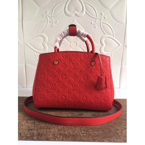 Louis vuitton monogram print MONTAIGNE N41046 rood