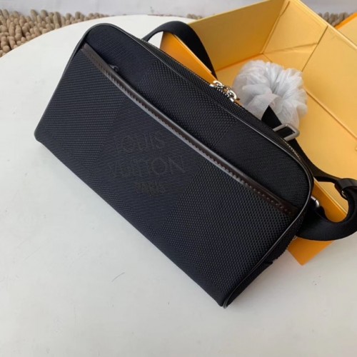 Louis vuitton originele BUMBAG Pocket M93619 zwart