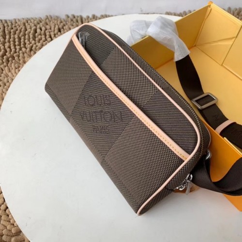 Louis vuitton originele BUMBAG Pocket M93619 grijs
