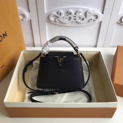 Louis vuitton origineel CAPUCINES MINI N94047 zwart