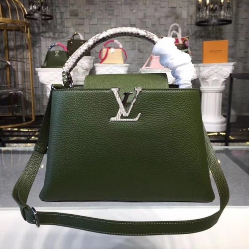 Louis vuitton origineel CAPUCINES PM M94586 groen