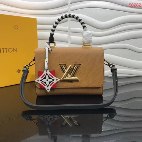 Louis vuitton originele CRAFTY TWIST draagtas M56780 Caramel