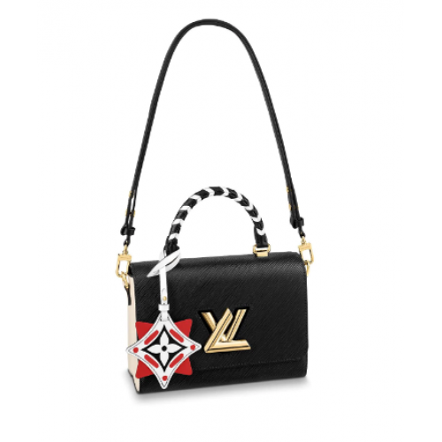 Louis vuitton originele CRAFTY TWIST draagtas M56780 zwart