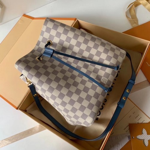 Louis vuitton origineel Damier Azur NEONOE N44022 blauw