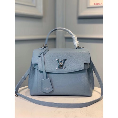 Louis vuitton origineel LOCKME EVER BB M53937 lichtblauw