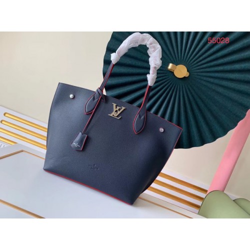 Louis vuitton originele LOCKME GO M55028 koningsblauw