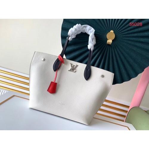 Louis vuitton origineel LOCKME GO M55028 wit