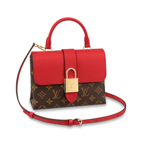 Louis vuitton origineel LOCKY BB M44080 Coquelicot Rood