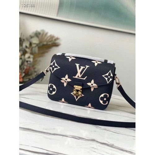 Louis vuitton originele Louis Vuitton CRAFTY POCHETTE METIS Tas M45596 Zwart