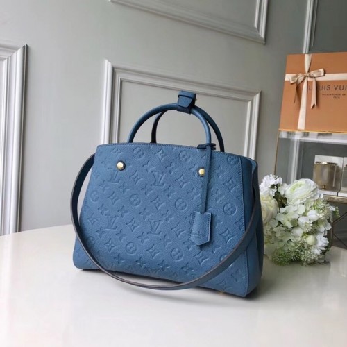 Louis vuitton origineel MONTAIGNE MM M44311 blauw