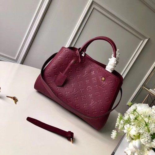 Louis vuitton origineel MONTAIGNE MM M44311 fuchsia