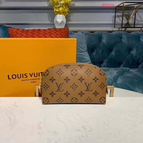 Louis vuitton originele Monogram COSMETIC POUCH PM M52030 geel