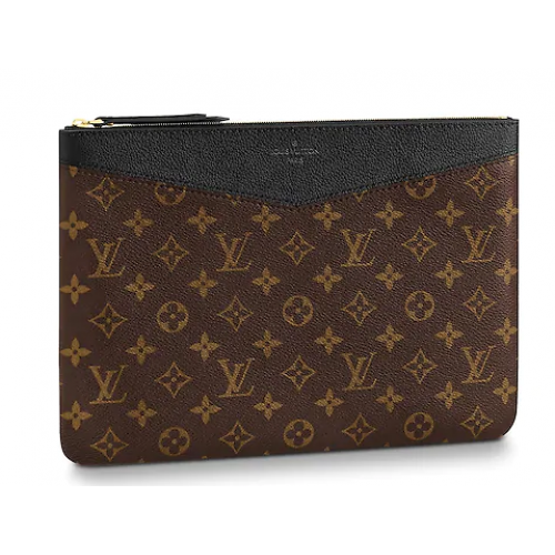 Louis vuitton originele Monogram Canvas DAGELIJKSE ZAK M62048 zwart
