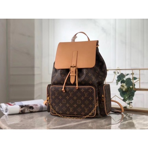 Louis vuitton originele Monogram Canvas Larg Rugzak M44658