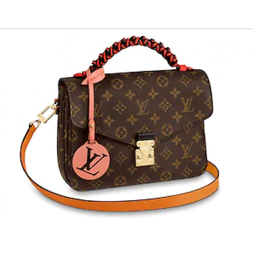 Louis vuitton originele Monogram Canvas POCHETTE METIS M43984 Bruin