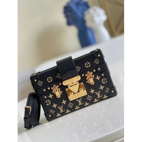 Louis vuitton origineel PETITE MALLE M57817 zwart
