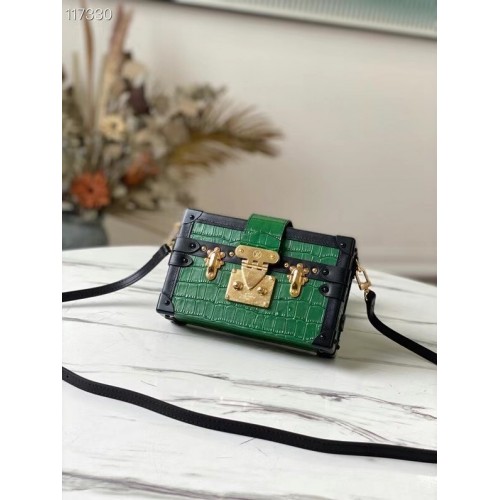Louis vuitton origineel PETITE MALLE N92049 groen