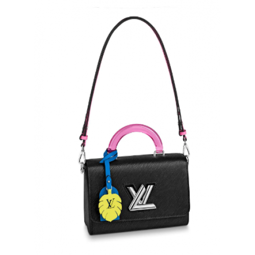 Louis vuitton originele TWIST Medium draagtas M56132 zwart