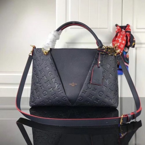 Louis vuitton originele V TOTE BB M44397 Navy